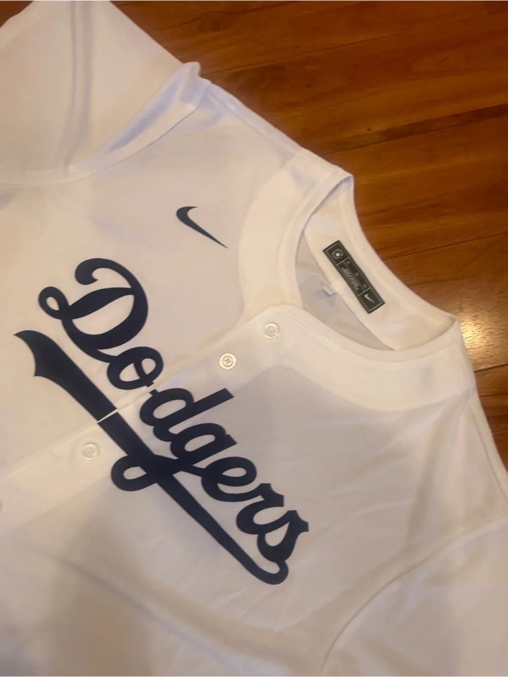 Nike New Los Angeles Dodgers Men’s  White Baseball Jersey XL